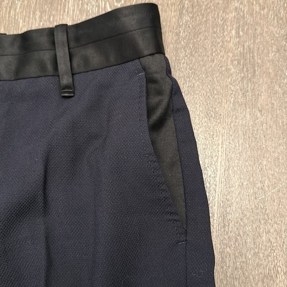 RAG & BONE NAVY / BLACK TROUSERS - Size 0 SKU:3 - Picture 3 of 11